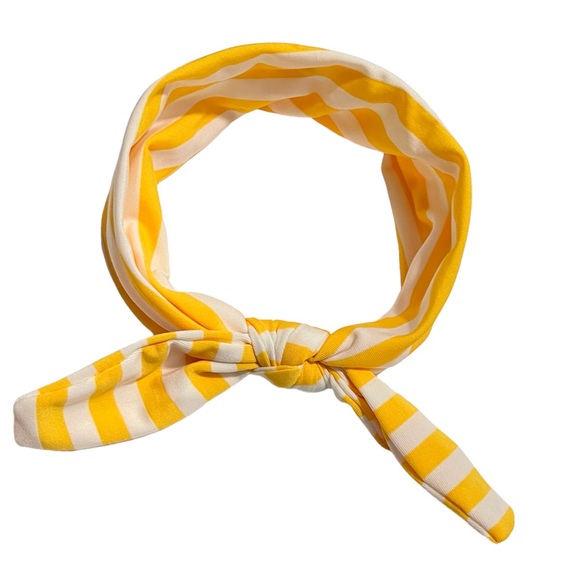 10 Assorted Color Cute Bow Stripe Headbands for baby girls and toddlers - Picture 10 of 14